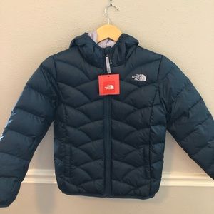 Girls North Face Hooded Jacket